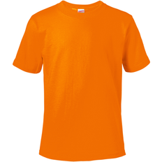 Soffe B345 Youth Midweight Cotton Top in Orange Cotton/Polyester Blend