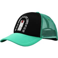 BioWorld Men's Demon Slayer Corps Trucker Cap, Green