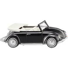 Wiking VW Beetle 1200 Convertible Black 1961-63