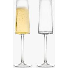 The DRH Collection Set of 2 Empire Champagne Glass 2pcs