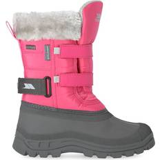 Pink Winter Shoes Children's Shoes Trespass Girl's Fleece Lined Stroma II Snow Boots - Pink Lady