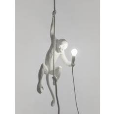 Seletti Ceiling Lamps Seletti Swinging Monkey Resin Pendant Lamp
