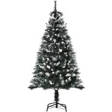 Homcom Snow Dipped Dark Green Christmas Tree 150cm