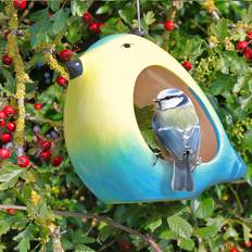 Wildlife World Ceramic Blue Tit Bird Feeder