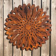 RW Norfolk Garden sunflower fence wall ornament sign