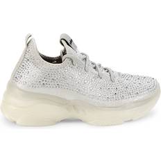 Bebe Women's Embellished Sneakers Silver