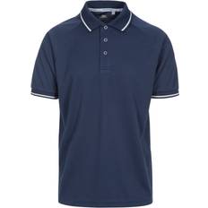 Trespass Polo Shirts Trespass Bonington Short Sleeve Polo Shirt Blue Man