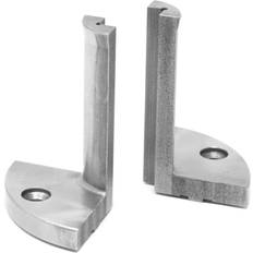 Wen 2.5-inch Extended Lathe Chuck Jaws with Internal Square Grip and External Dovetail Profile LA434D