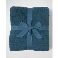 Barefoot Dreams Cozy Chic Throw Blankets Turquoise