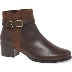 Jones Bootmaker 'Jolene 23' Ankle Boots Brown