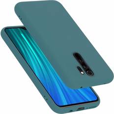 Cadorabo Case for Xiaomi RedMi NOTE 8 PRO Cover Protection TPU Silicone Gel Green