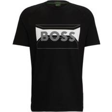 Hugo Boss Men's Artwork Regular-Fit T-shirt - Black