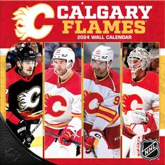 Turner Licensing Calgary Flames 2024 12'' Team Wall Calendar