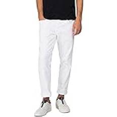 Replay Men - White Jeans Replay Herren Jeans ANBASS PANTS Slim Fit weiss