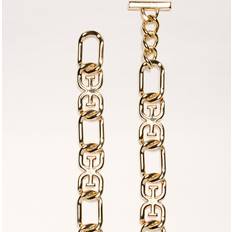 Gold - Men Belts Sam Edelman Double Logo Chain Belt Gold