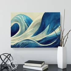 House of Hampton Surrealistic Ocean Wave Vol.2 Abstract