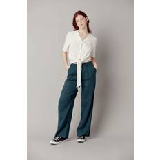 Komodo LION Organic Linen Trousers Teal Green, EUR