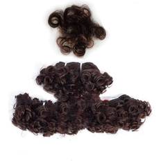 Best Stick Hair Extensions Peruvian Virgin Hair Short Bouncy Curly Human Hair Weave Bundles 119 Grams