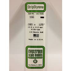 Evergreen Scale Models Strip .080 x .125 8 EVG166