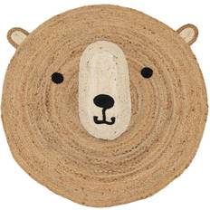 BigBuy Home Carpet Bear Beige cm