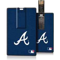 Keyscaper Atlanta Braves 32GB Solid Design Credit Card USB Drive