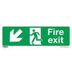 Worksafe Conditions Safety Sign Fire Exit