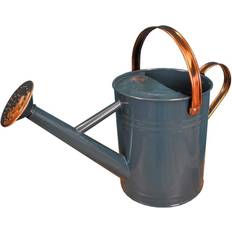 Selections Heritage Blue & Copper Metal Watering Can 3.5