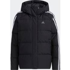 Adidas Jackets adidas 3-Stripes Puffy Down Jacket Black Grey Four 2,6,10,14,18,22,26