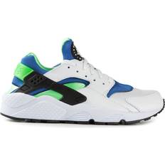 Nike Air Huarache Sport Shoes Nike Air Huarache M - White/Scream Green/Royal Blue/Black