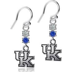 Dayna Designs Women's Kentucky Wildcats Dangle Crystal Earrings