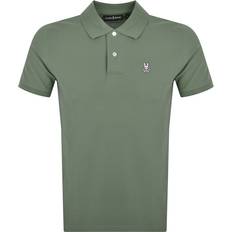 Psycho Bunny Mens Classic Pique Polo Shirt - Laurel Wreath