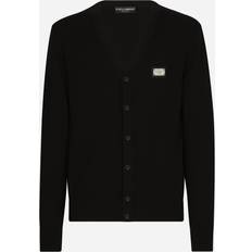 Men - Wool Cardigans Dolce & Gabbana Cashmere and wool cardigan black