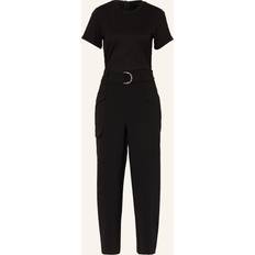 Ted Baker Jumpsuits & Overalls Ted Baker Womens Black Graciej High-rise Short-sleeve Stretch-woven Jumpsuit