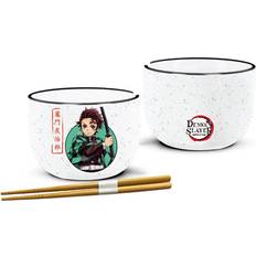 Just Funky 16 Oz. Demon Slayer Tanjiro Dinner Set