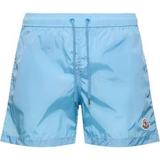 Moncler M Swimwear Moncler Blue Patch Swim Shorts Not found 71P