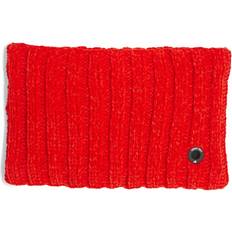 Adidas Polyester Scarfs Adidas Chenille Cable-Knit Neck Snood Bright Red Adult S/M