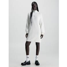 Calvin Klein Dresses Calvin Klein Relaxed Cotton Jumper Dress WHITE