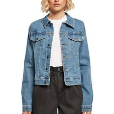 Urban Classics Short Organic Denim Jacket - Clearblue Washed