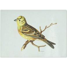 Yellow Chopping Boards East Urban Home Tempered Glass Male Yellowhammer Wright Chopping Board