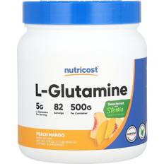 Nutricost L-Glutamine Peach Mango 500g
