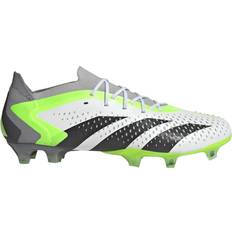 35 ½ - Firm Ground (FG) Football Shoes adidas Predator Accuracy.1 L FG - Cloud White/Core Black/Lucid Lemon F23