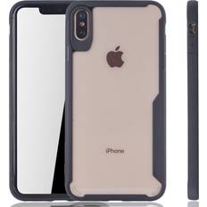 Apple iPhone XS Max Bumpers König Design Apple iphone xs max hybrid-editon handy-hülle schutz-case cover bumper schwarz
