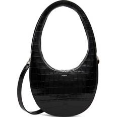 Coperni Black Croco Crossbody Swipe Bag Black UNI