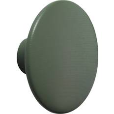 Green Coat Hooks Muuto Dots Dusty Green Coat Hook 13cm