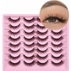 Natural Look Wispy False Eyelashes 16-pack