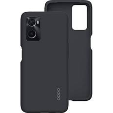 Oppo Official A76/96 Liquid Silicone Protective Shockproof Case; Black