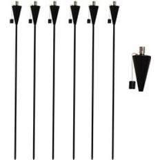 Metal Garden Decorations Harbour Housewares Metal Garden Torch Tiki Torches Pack