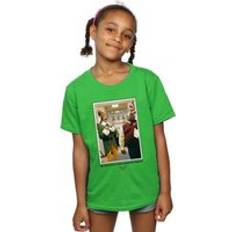 Elf OMG Santa Photo Cotton T-Shirt Green 7-8 Years