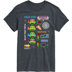 Airwaves Men's Teenage Mutant Ninja Turtles Graphic T-shirt Gray Gray