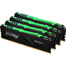 Kingston Fury Beast RGB Black DDR4 3200MHz 4x8GB (KF432C16BBAK4/32)